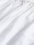 Girl's White Mirror Kurta Pyjama Set